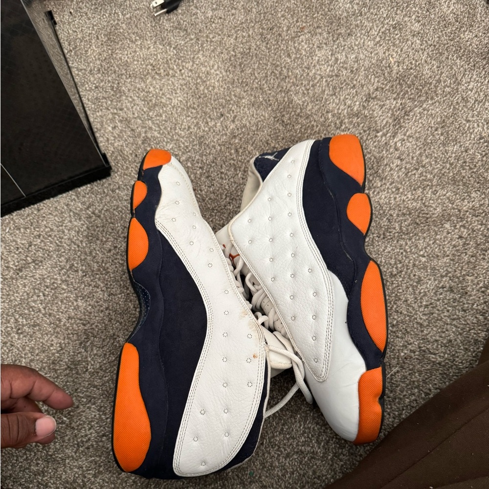 Air Jordan 13 low Syracuse Carmelo Anthony college colorway
